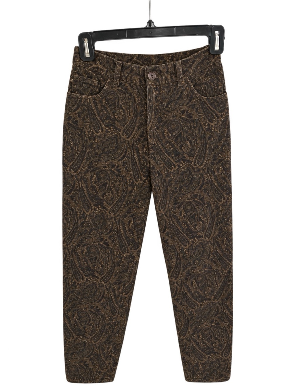 Ralph Lauren Brown Paisley Trousers